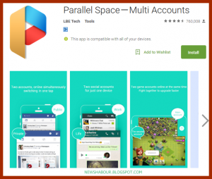 Parallel Space Free Download For Android