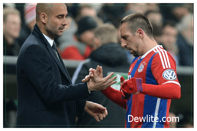 Franck Ribbery Blasts Pep Guardiola Over lack of Trust