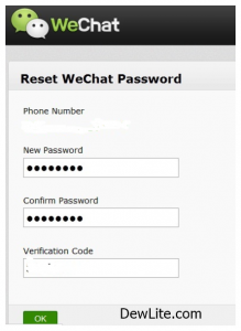 Wechat Password Recovery - www.wechat.com