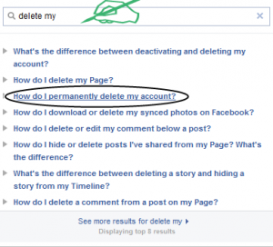 How to delete Facebook Account permanentley