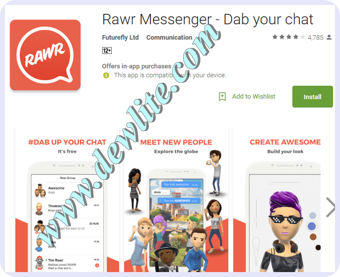 Rawr messenger download