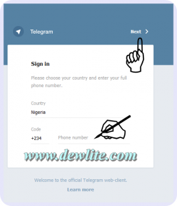 Login telegram web How to