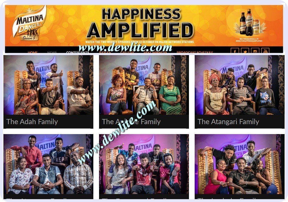 Maltina Dance All Season 9 TV Schedule