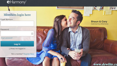 eHarmony login