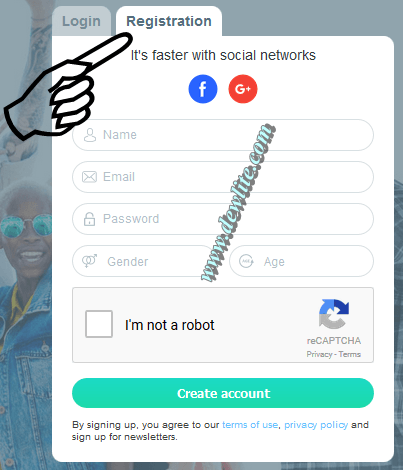 Hitwe Chat login registration